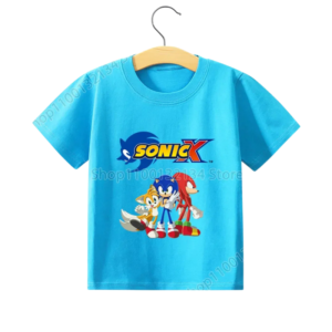 T-shirt Sonic the Hedgehog Pour Enfants A11