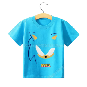 T-shirt Sonic the Hedgehog Pour Enfants A12