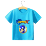 T-shirt Sonic the Hedgehog Pour Enfants A13