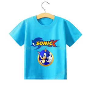 T-shirt Sonic the Hedgehog Pour Enfants A13