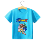 T-shirt Sonic the Hedgehog Pour Enfants A14