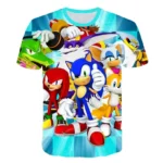 T-shirt Sonic the Hedgehog Pour Enfants A6