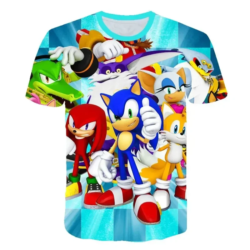 T-shirt Sonic the Hedgehog Pour Enfants A6