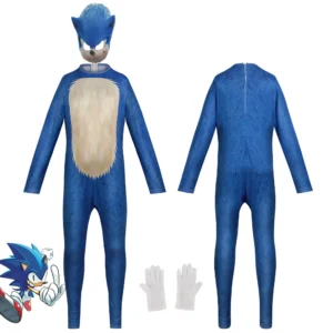 Cosplay Sonic the Hedgehog Costume A1