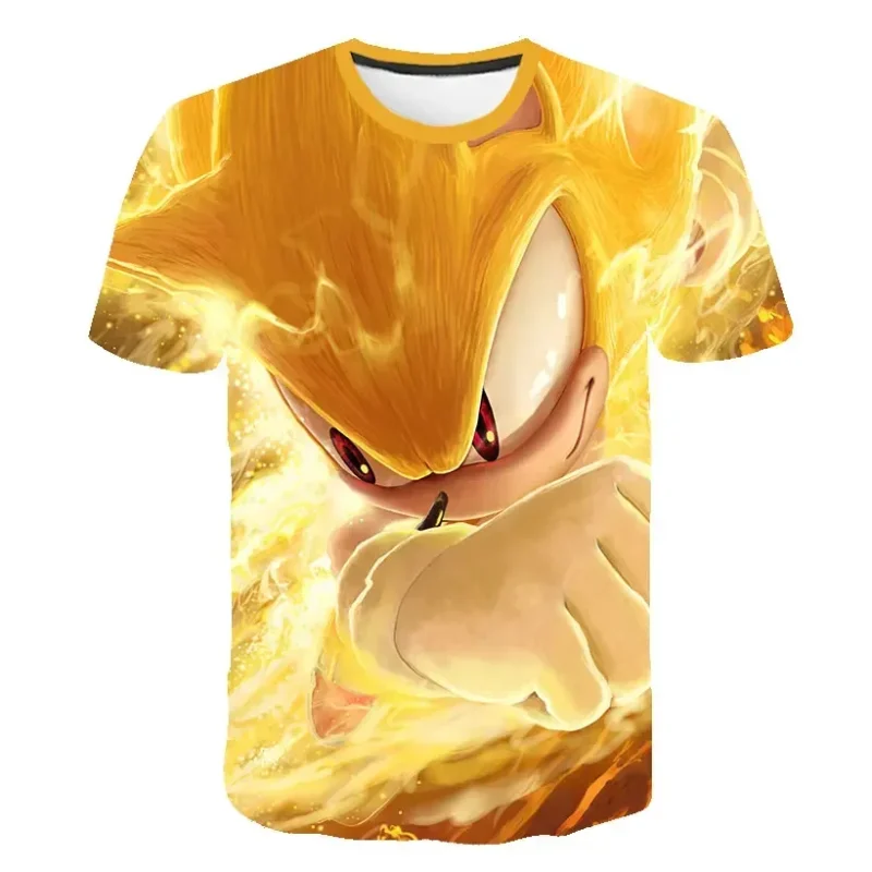 T-shirt Super Sonic Pour Enfants A3