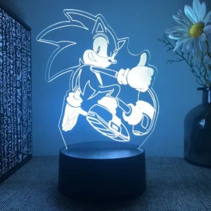 Lampe 3D Sonic le Hérisson A10