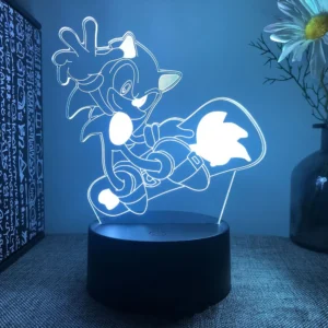 Lampe 3D Sonic le Hérisson A8