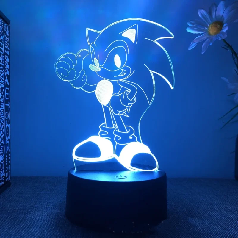 Lampe 3D Sonic le Hérisson A2