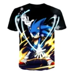 T-shirt Sonic the Hedgehog Pour Enfants A5