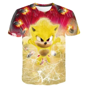 T-shirt Super Sonic Pour Enfants A2