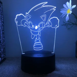 Lampe 3D Sonic le Hérisson A5