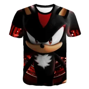 T-shirt Shadow the Hedgehog Pour Enfants A1