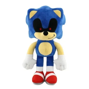 Peluche Sonic Yeux noirs 20cm