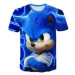 T-shirt Sonic the Hedgehog Pour Enfants A1