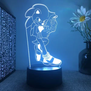 Lampe 3D Sonic le Hérisson A1