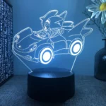 Lampe 3D Sonic le Hérisson A4