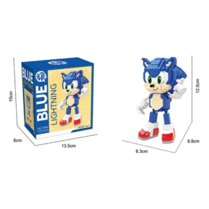 Figurine Blocs de construction Sonic A1