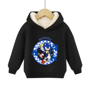 Sweat à capuche d'hiver Sonic F6