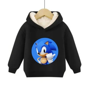 Sweat à capuche d'hiver Sonic F4