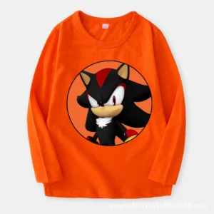 T-shirt Shadow the Hedgehog à manches longues