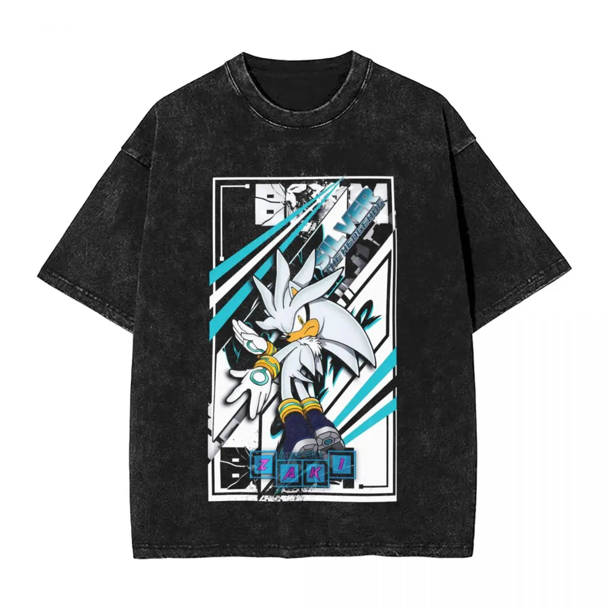 T-shirt Silver the Hedgehog A12