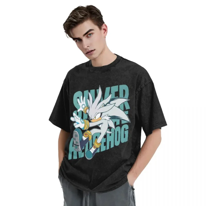 T-shirt Silver the Hedgehog A1 – Image 2