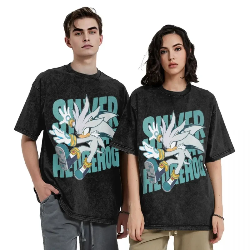 T-shirt Silver the Hedgehog A1 – Image 4