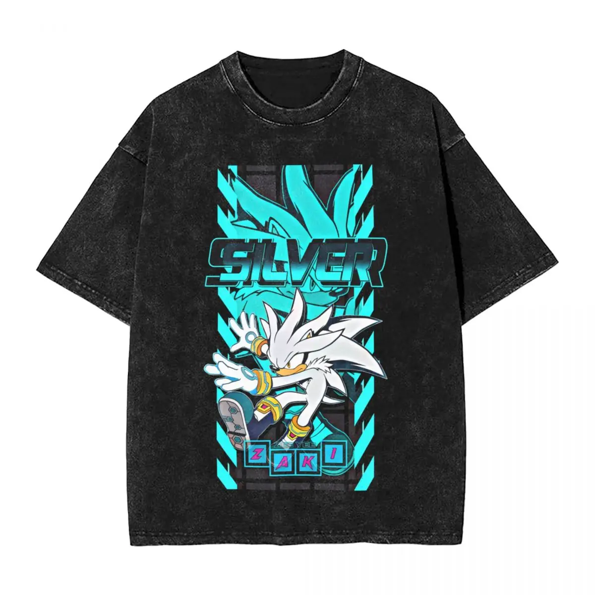 T-shirt Silver the Hedgehog A7