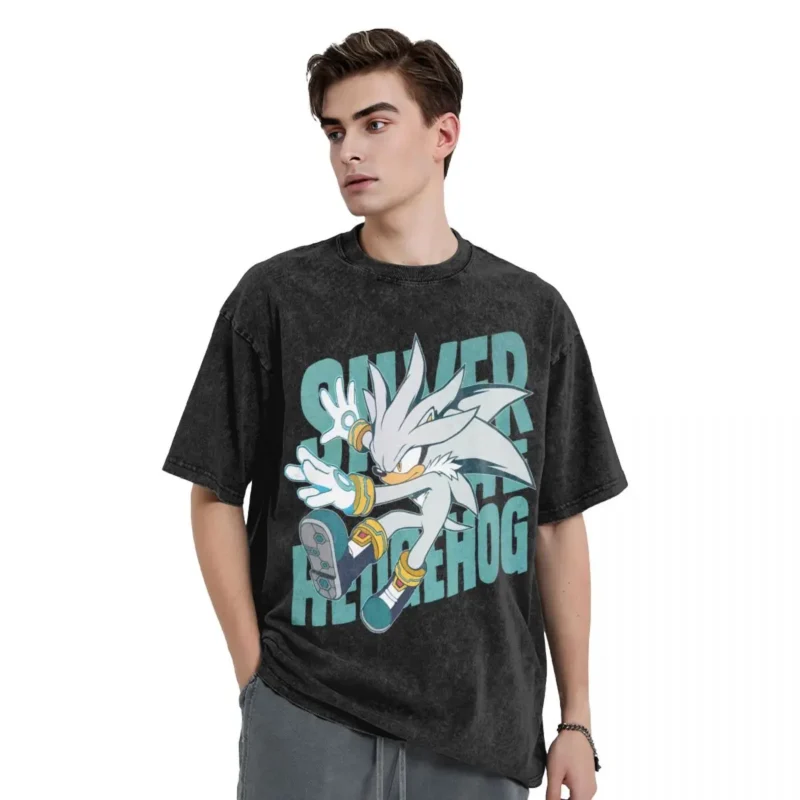 T-shirt Silver the Hedgehog A1 – Image 3