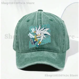 Casquette Vintage Silver the Hedgehog A1