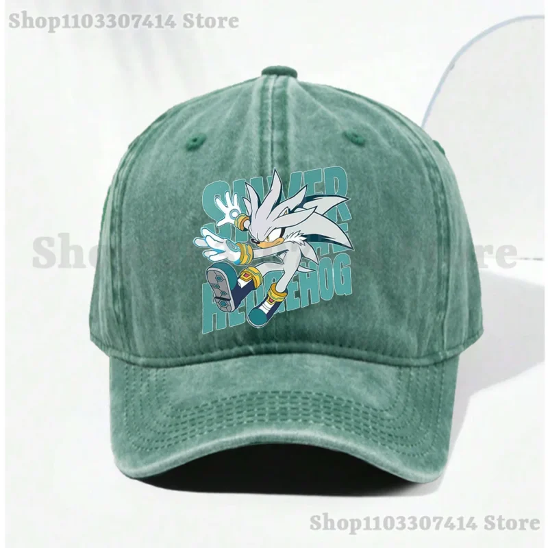Casquette Vintage Silver the Hedgehog A1