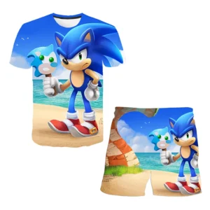 T-shirt et Short Sonic the Hedgehog A9
