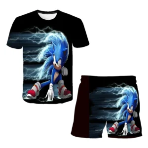 T-shirt et Short Sonic the Hedgehog A7