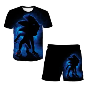 T-shirt et Short Sonic the Hedgehog A11