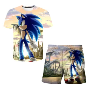 T-shirt et Short Sonic the Hedgehog A2