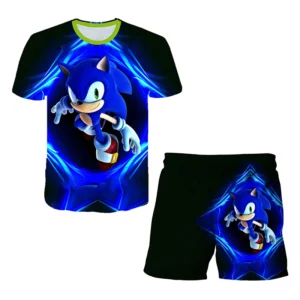 T-shirt et Short Sonic the Hedgehog A10