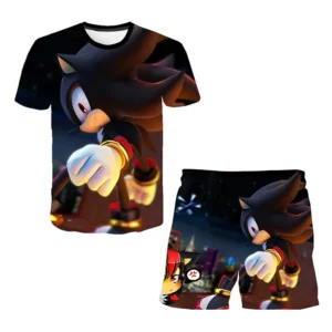 T-shirt et Short Shadow the Hedgehog A1